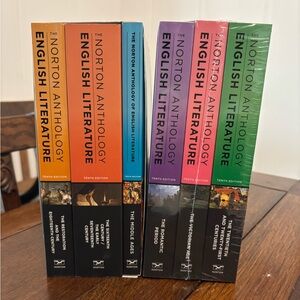 Norton Anthology English Literature - 6 Books, 10th Edition